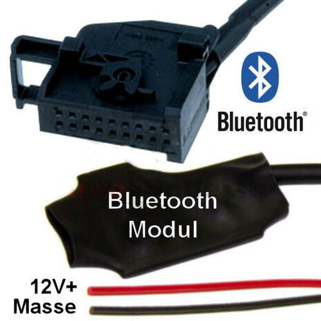 Volkswagen Bluetooth Audio Streaming Aux in kabel adapter RNS MFD2 MFD 2 Navigatie