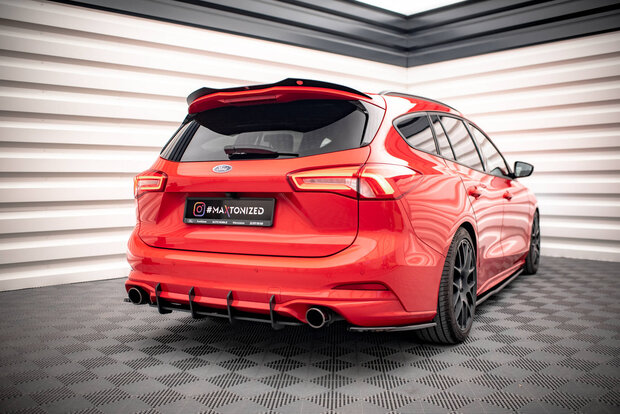 Maxton Design Ford Focus MK4 ST Line Estate Achterklep Spoiler Cap Extension Versie 2