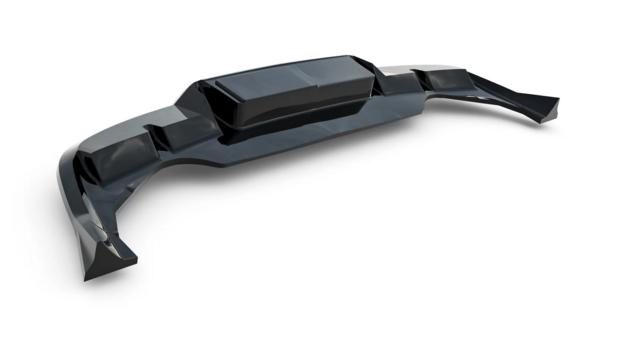Volkswagen-T-Roc -R-Line-Mk2-maxton-design-rear-diffuser-vertical-bar