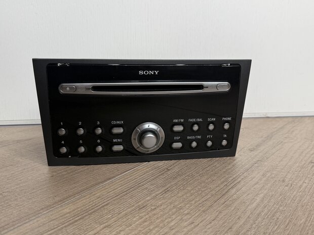 Ford Mondeo Sony Radio Cd Speler Mp3 Piano black