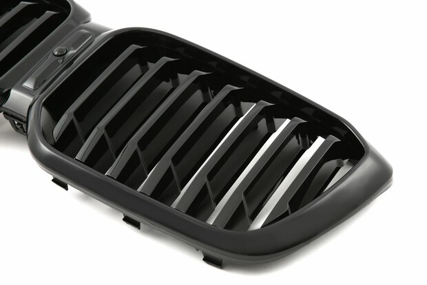 Bmw-X3-G01-LCI-Facelift-Sport-Nieren-/-Grill-Enkele-Spijl-glans-Zwart