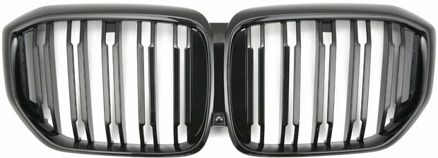 bmw-x5-g05-lci-grill-nieren-glans-zwart-vanaf-2023-Dubbele-Spijl
