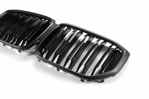 bmw-x5-g05-lci-grill-nieren-glans-zwart--Mat-vanaf-2023-Dubbele-Spijl