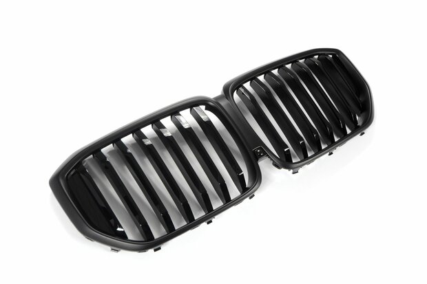 bmw-x5-g05-lci-grill-nieren-glans-zwart-Mat-vanaf-2023-Dubbele-Spijl