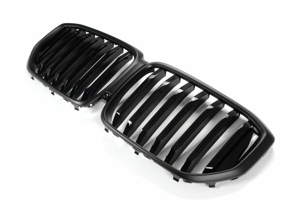 bmw-x5-g05-lci-grill-nieren-glans-zwart-Mat-vanaf-2023-Dubbele-Spijl