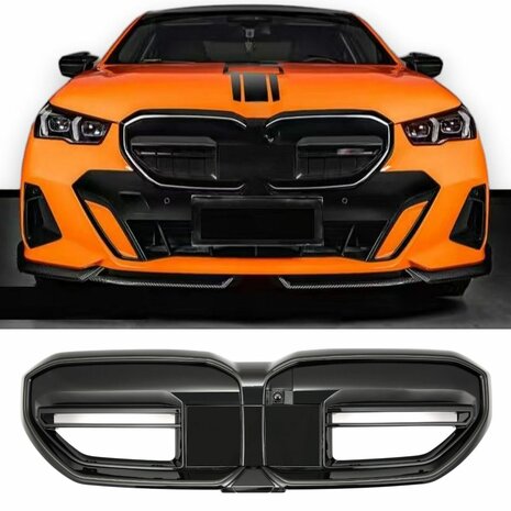 Grill M5 Look Geschikt Voor Bmw 5 Serie G60 G61 Hoogglans Zwart Iconic Glow 