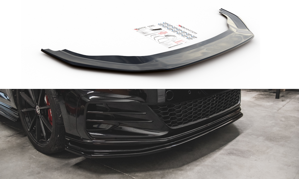Maxton Design Vw Golf 7 GTI TCR Voorspoiler Spoiler Splitter Versie 1 -  uwautoonderdeel