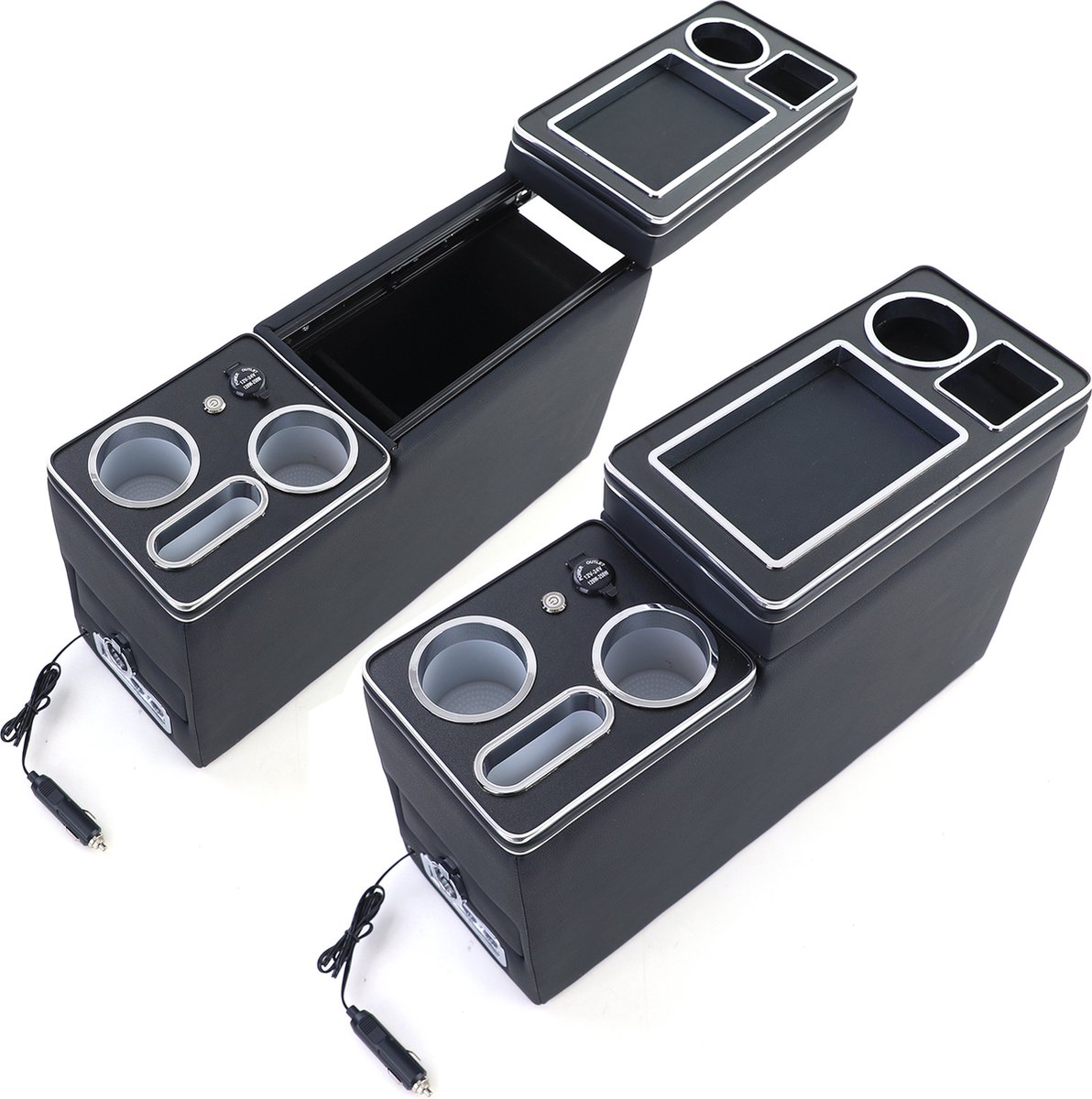 Middenarmsteun-Console-Usb-Bekerhouder-Opel-Vivaro-Movano-Renault-master