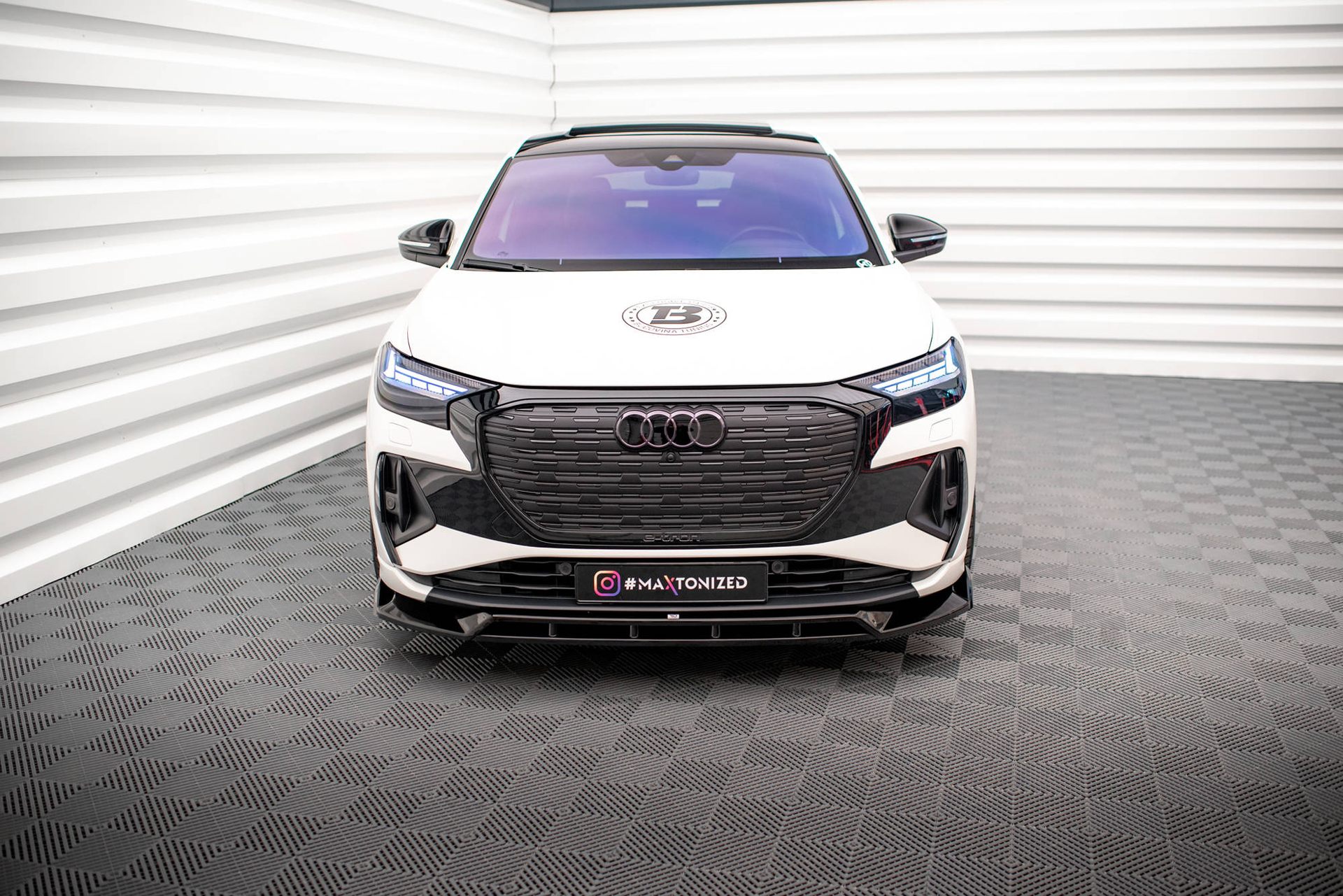 Maxton-Design-Audi-Q4-E-Tron-Sportback-Splitter-Spoiler-Diffuser-Tuning-Styling