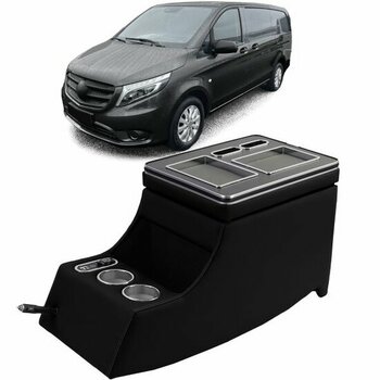 Armsteun Console Voor Mercedes Vito Viano W447 W639 Bekerhouder Usb