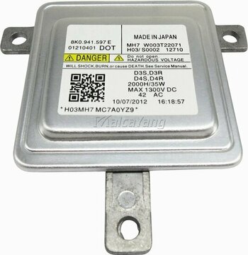 Xenon Starter Van De Volkswagen Golf 7 defect en Vervangen? Of is de xenonlamp stuk?