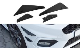 Ford Fiesta MK8 ST / ST Line Racing Canards Front Wings Cup Spoiler Ford Fiesta MK8 ST / ST Line Racing Canards Front Wings Cup Spoiler