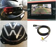 Volkswagen Polo AW Achteruitrijcamera Camera 2018 2019 2020 Klaplogo Embleem Volkswagen Polo AW Achteruitrijcamera Camera 2018 2019 2020 Klaplogo Embleem