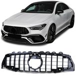 Mercedes CLA C118 Sport Grill Hoogglans Zwart Amg GT Look C118 X118 W118 Mercedes CLA C118 Sport Grill Hoogglans Zwart Amg GT Look C118 X118 W118