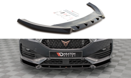 Maxton Design Cupra Leon Voorspoiler Spoiler Splitter Versie 1 Maxton Design Cupra Leon Voorspoiler Spoiler Splitter Versie 1
