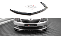 Maxton Design Skoda Fabia MK3 Voorspoiler Spoiler Splitter Versie 1 Maxton Design Skoda Fabia MK3 Voorspoiler Spoiler Splitter Versie 1