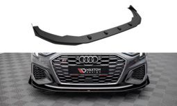 Maxton Design Audi S3 / A3 8Y S Line Voorspoiler Spoiler Splitter Pro Street + Flaps Maxton Design Audi S3 / A3 8Y S Line Voorspoiler Spoiler Splitter Pro Street + Flaps