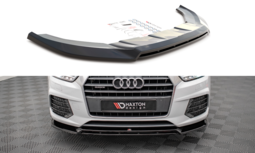 Maxton Design Audi Q3 S Line 8U Facelift Voorspoiler Spoiler Splitter Versie 2 Maxton Design Audi Q3 S Line 8U Facelift Voorspoiler Spoiler Splitter Versie 2