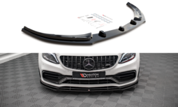 Maxton Design Mercedes C63 AMG Coupe W205 Facelift Voorspoiler Spoiler Splitter Versie 1 Maxton Design Mercedes C63 AMG Coupe W205 Facelift Voorspoiler Spoiler Splitter Versie 1