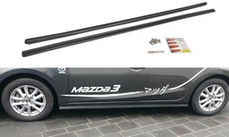 Maxton Design Mazda 3 BN MK2 Facelift Sideskirt Diffuser Maxton Design Mazda 3 BN MK2 Facelift Sideskirt Diffuser