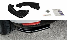 Maxton Design Renault Clio MK4 Rear Side Splitters Maxton Design Renault Clio MK4 Rear Side Splitters