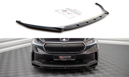 Maxton Design Skoda Enyaq Voorspoiler Spoiler Splitter Versie 2 Maxton Design Skoda Enyaq Voorspoiler Spoiler Splitter Versie 2
