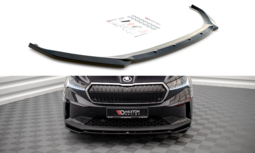 Maxton Design Skoda Enyaq Voorspoiler Spoiler Splitter Versie 3 Maxton Design Skoda Enyaq Voorspoiler Spoiler Splitter Versie 3