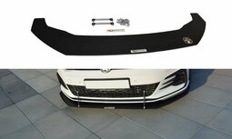 Maxton Design Volkswagen Golf 7 GTI / GTD Facelift Racing Splitter Voorspoiler Spoiler Versie 1 Maxton Design Volkswagen Golf 7 GTI / GTD Facelift Racing Splitter Voorspoiler Spoiler Versie 1