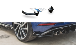 Maxton Design Volkswagen Golf 7 R R20 Facelift Rear Side Splitters Pro Street + Flaps Maxton Design Volkswagen Golf 7 R R20 Facelift Rear Side Splitters Pro Street + Flaps
