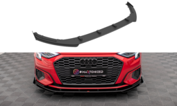 Maxton Design Audi A3 8Y Voorspoiler Spoiler Splitter Pro Street + Flaps Maxton Design Audi A3 8Y Voorspoiler Spoiler Splitter Pro Street + Flaps