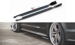 Maxton Design Audi S6 / A6 S Line Facelift Sideskirt Diffuser Pro Street + Flaps Maxton Design Audi S6 / A6 S Line Facelift Sideskirt Diffuser Pro Street + Flaps