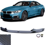 Bmw 4 Serie F32 F33 F36 Gran Coupe M Pakket Cup Spoiler Voorspoiler Splitter Lip Carbon Look Bmw 4 Serie F32 F33 F36 Gran Coupe M Pakket Cup Spoiler Voorspoiler Splitter Lip Carbon Look