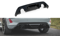 Maxton Design Ford Fieste MK8 ST Rear Valance Diffuser + Milltek Sport Uitlaat Maxton Design Ford Fieste MK8 ST Rear Valance Diffuser + Milltek Sport Uitlaat
