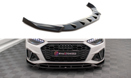Maxton Design Audi A4 B9 S Line / S4 B9 Facelift Splitter Voorspoiler Spoiler Versie 1 Maxton Design Audi A4 B9 S Line / S4 B9 Facelift Splitter Voorspoiler Spoiler Versie 1