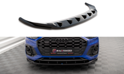 Maxton Design Audi SQ5 / Q5 S Line / Sportback MK2 Facelift Splitter Voorspoiler Spoiler Versie 2 Maxton Design Audi SQ5 / Q5 S Line / Sportback MK2 Facelift Splitter Voorspoiler Spoiler Versie 2