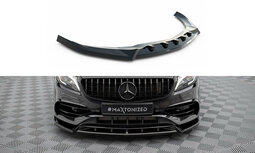 Maxton Design Mercedes A Klasse W176 AMG Line Facelift Voorspoiler Spoiler Splitter Versie 2 Maxton Design Mercedes A Klasse W176 AMG Line Facelift Voorspoiler Spoiler Splitter Versie 2