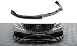 Maxton Design Mercedes C63 AMG Sedan / Estate Facelift Voorspoiler Spoiler Splitter Versie 2 Maxton Design Mercedes C63 AMG Sedan / Estate Facelift Voorspoiler Spoiler Splitter Versie 2