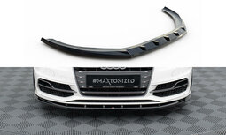 Maxton Design Audi S3 / A3 8V S Line Sportback / Hatchback Voorspoiler Spoiler Splitter Versie 1 Maxton Design Audi S3 / A3 8V S Line Sportback / Hatchback Voorspoiler Spoiler Splitter Versie 1