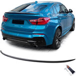 Bmw X4 F26 Kofferklep Spoiler Achterklep M Performance Styling Sport Hoogglans Zwart Bmw X4 F26 Kofferklep Spoiler Achterklep M Performance Styling Sport Hoogglans Zwart