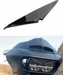 Harley Davidson Road Glide Booskijker Spoiler Koplamp Visier Decoratie Styling Ooglid Wenkbrauw Harley Davidson Road Glide Booskijker Spoiler Koplamp Visier Decoratie Styling Ooglid Wenkbrauw