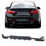 Bmw 4 serie F32 F33 F36 M Pakket Achterbumper Diffuser Mat Zwart Uitlaat L en R Uitsparing M Performance Look Bmw 4 serie F32 F33 F36 M Pakket Achterbumper Diffuser Mat Zwart Uitlaat L en R Uitsparing M Performance Look