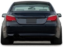 Bmw 5-serie E60 Sedan M5 Achterlichten helder/rood Facelift optiek Led Set links en rechts Bmw 5-serie E60 Sedan M5 Achterlichten helder/rood Facelift optiek Led Set links en rechts
