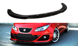 Voorspoiler spoiler Seat Ibiza FR 6J Pre Facelift 2008 t/m 2012 Hoogglans Pianolak Zwart Voorspoiler spoiler Seat Ibiza FR 6J Pre Facelift 2008 t/m 2012 Hoogglans Pianolak Zwart