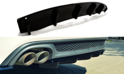Maxton Design Audi A6 C7 S Line Avant Centre Rear Splitter (verticale streep) Maxton Design Audi A6 C7 S Line Avant Centre Rear Splitter (verticale streep)