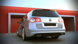 Volkswagen Passat B6 3C Variant R36 R Line Look Achterbumper Spoiler Aanzetstuk Volkswagen Passat B6 3C Variant R36 R Line Look Achterbumper Spoiler Aanzetstuk