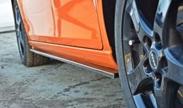 Sideskirt Diffuser Seat Leon Cupra FR Facelift Hoogglans Pianolak Zwart Sideskirt Diffuser Seat Leon Cupra FR Facelift Hoogglans Pianolak Zwart