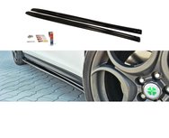 Alfa Romeo Giulietta Sideskirt Diffuser Hoogglans Zwart Alfa Romeo Giulietta Sideskirt Diffuser Hoogglans Zwart