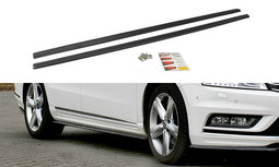 Passat B7 R Line Sideskirt Diffuser Hoogglans Zwart Passat B7 R Line Sideskirt Diffuser Hoogglans Zwart