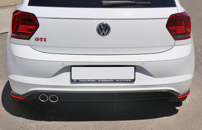 Maxton Design  Rear Side Splitters Geschikt Voor Volkswagen Polo 6 AW GTI