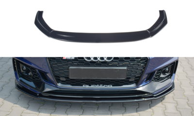 Maxton Design Audi RS4 B9 Avant Voorspoiler Spoiler Splitter Versie 2